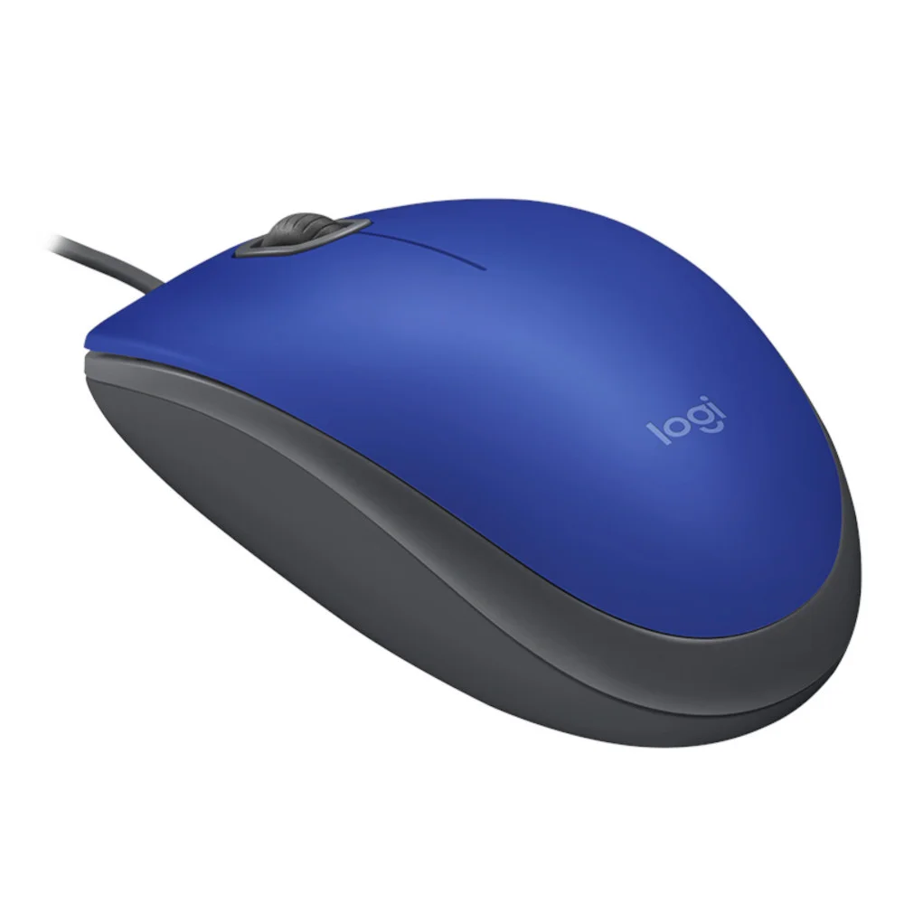 Imagem 4 de 5 do produto Mouse Com Fio Logitech, M110 Silent, USB, Azul