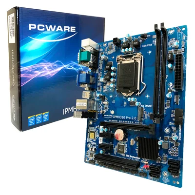 Placa-Mãe PCWare PRO R.2, Intel LGA 1151 8ª e 9ª Geração, DDR4 - IPMH310G