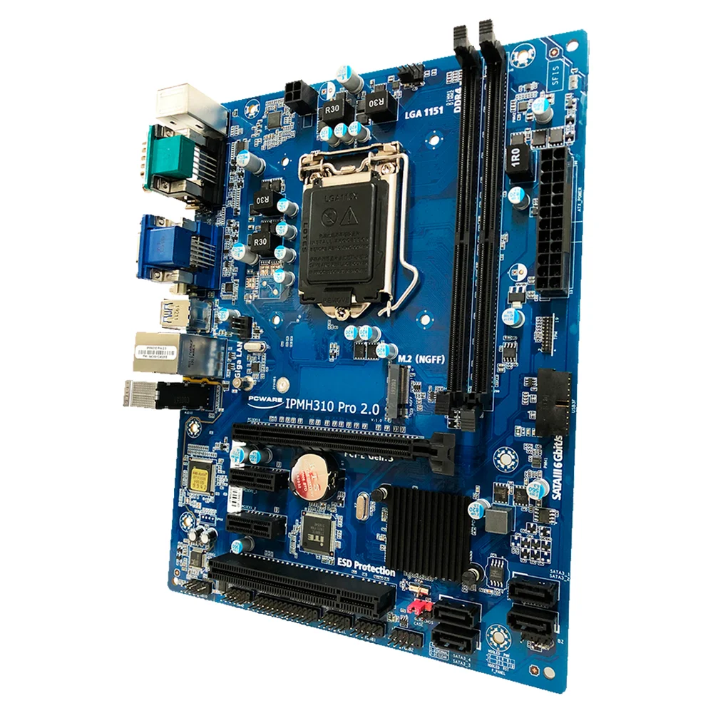 Placa-Mãe PCWare PRO R.2, Intel LGA 1151 8ª e 9ª Geração, DDR4 - IPMH310G 5