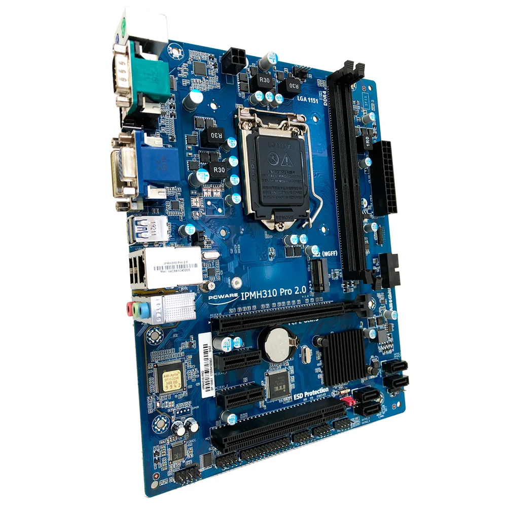 Placa-Mãe PCWare PRO R.2, Intel LGA 1151 8ª e 9ª Geração, DDR4 - IPMH310G 7