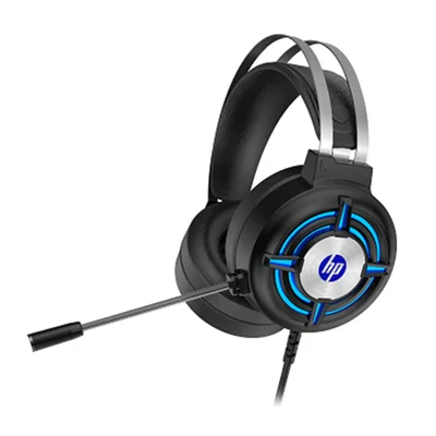Headset Gamer Hp H120 Stereo C/ Microfone P2 Led - Preto