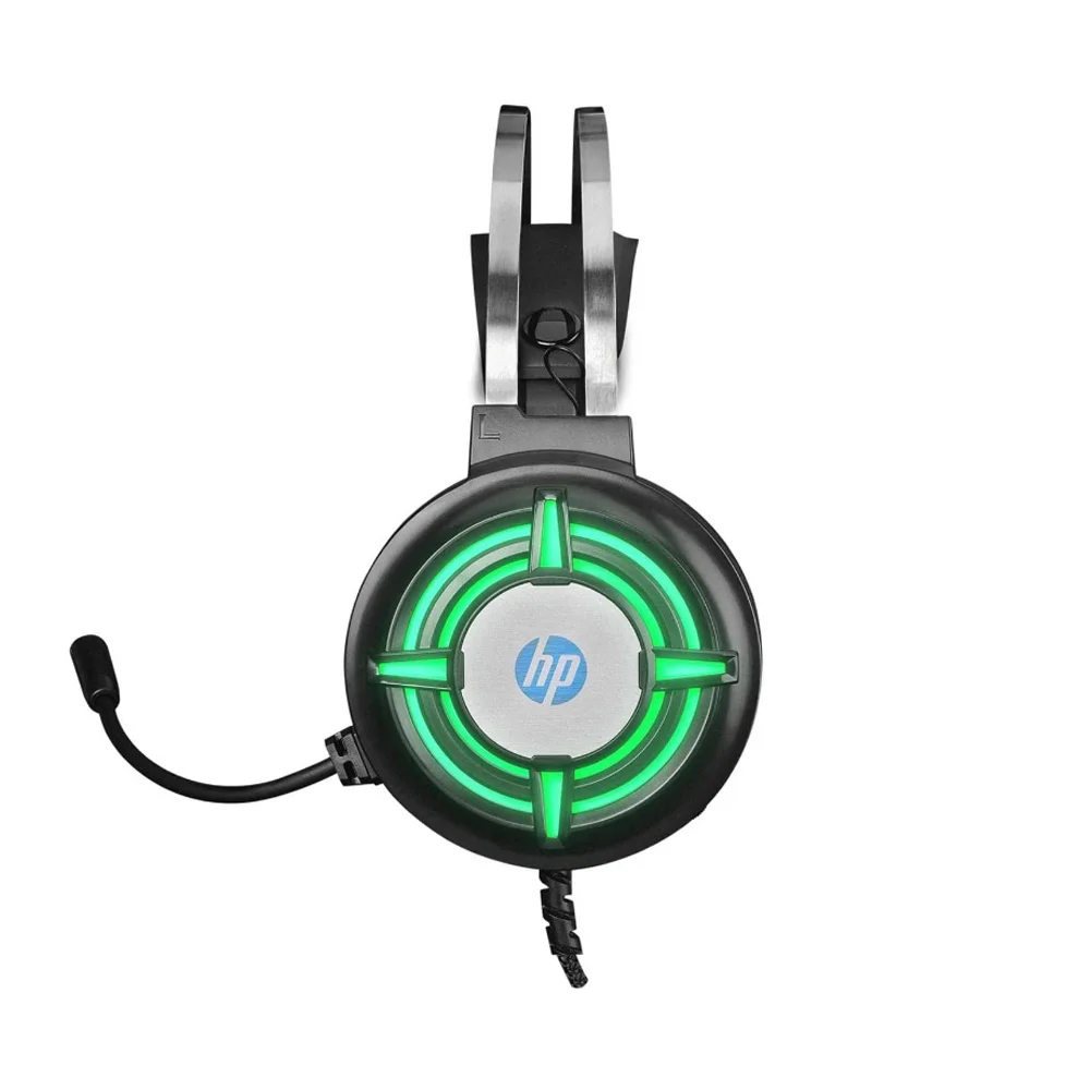 Imagem 2 de 2 do produto Headset Gamer Hp H120 Stereo C/ Microfone P2 Led - Preto