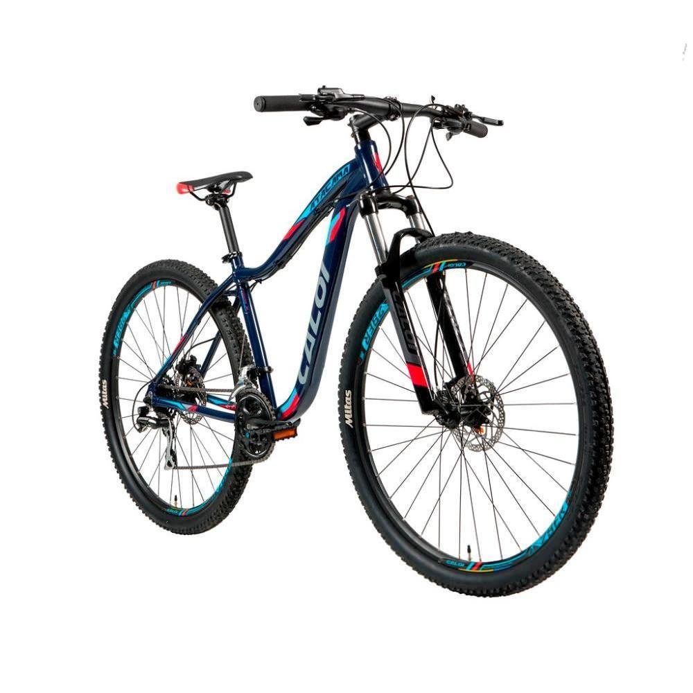 Imagem 4 de 4 do produto Bicicleta Mtb Caloi Atacama Feminina Aro 29 - Susp Diant - 17´´ - 24 Vel - Azul