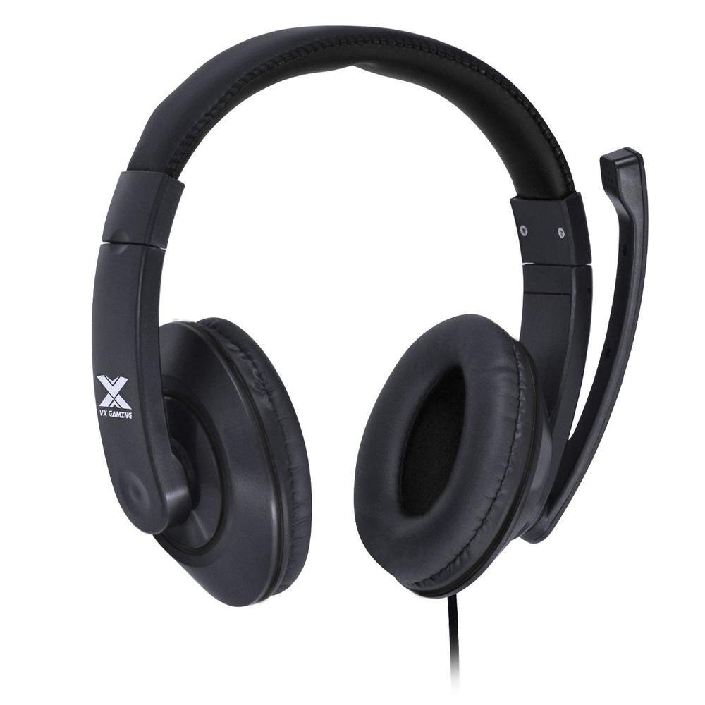 Imagem 4 de 5 do produto Fone Headset Gamer Vx Gaming V Blade Ii P2 Estereo Com Microfone Retratil E Ajuste De Haste - Preto