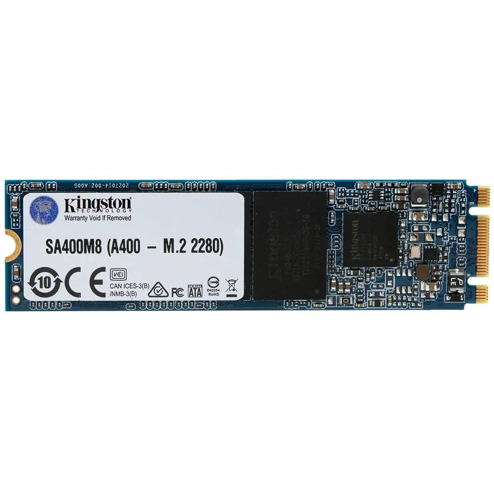 Imagem 3 de 4 do produto SSD M2 240GB, Kingston A400, M.2 2280 - SA400M8/240G