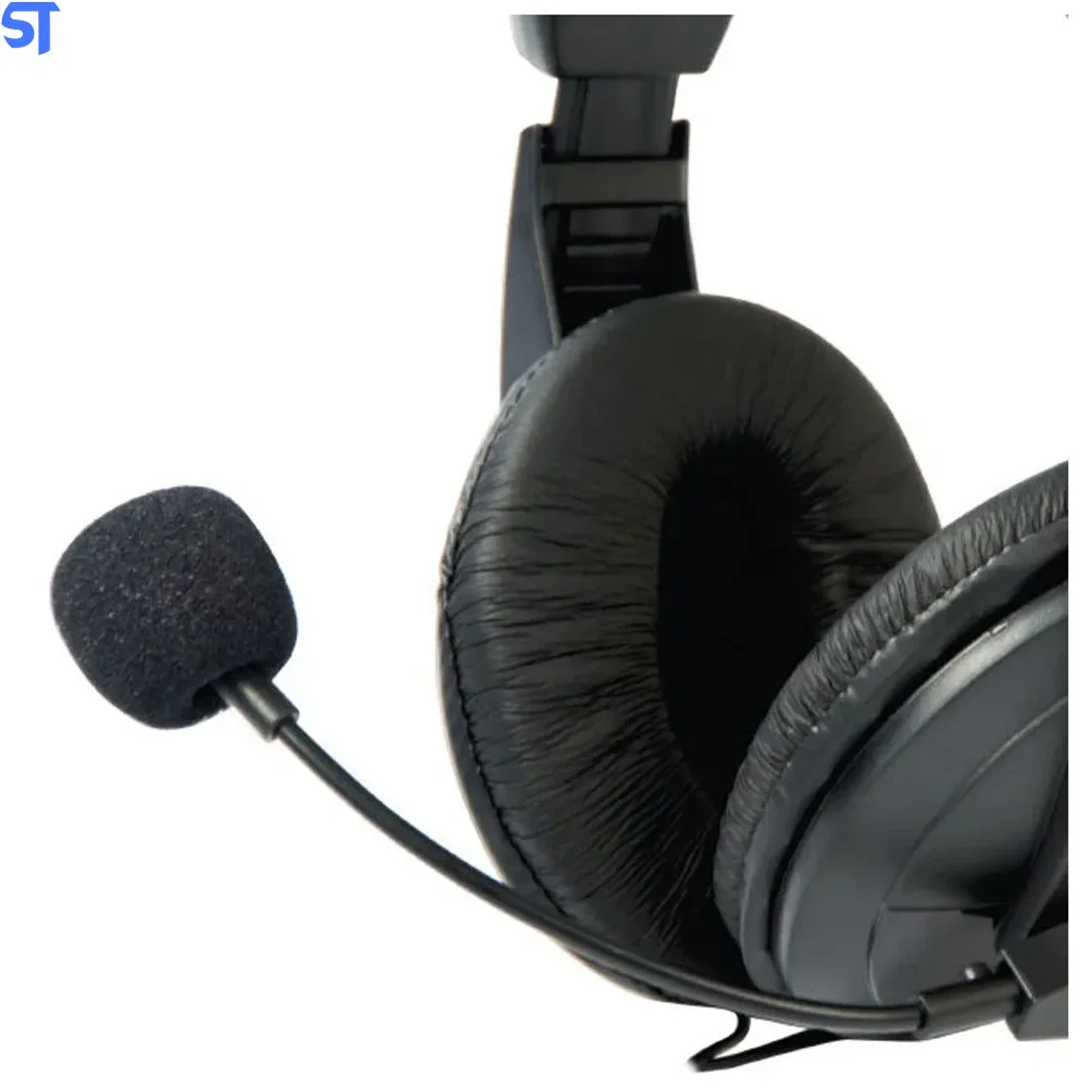Imagem 3 de 5 do produto Headset C3Tech Voicer Comfort, Microfone Flexível, Volume Integrado, P2, Preto - PH-60BK