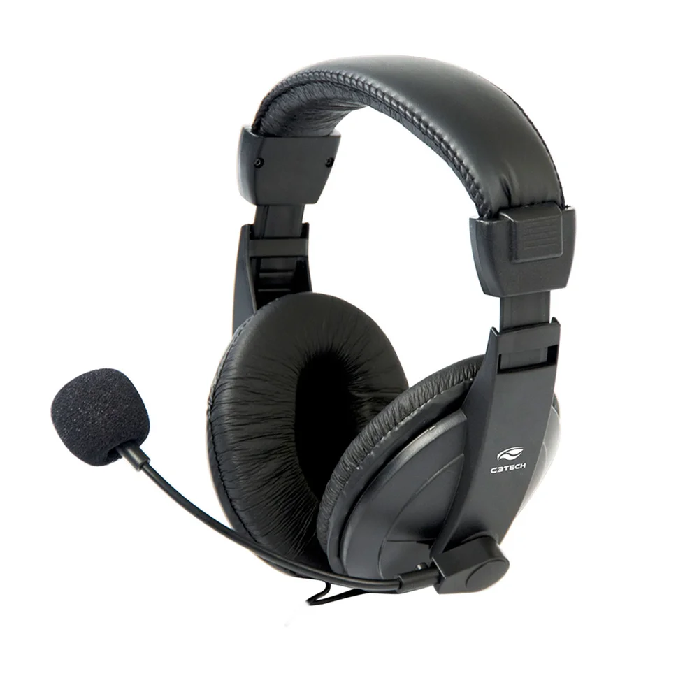 Fone C3Tech Com Microfone Voicer Comfort KaBuM