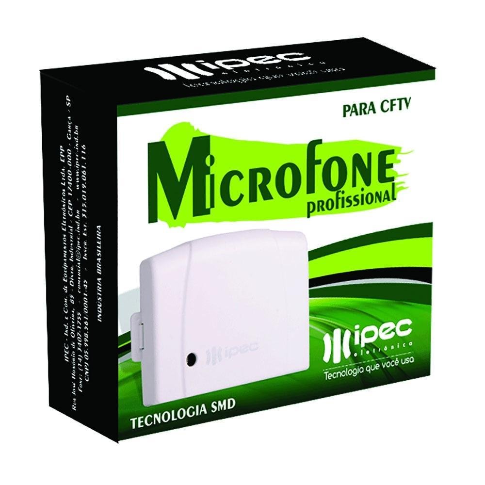 Imagem 2 de 2 do produto Microfone Ipec Profissional Para Cftv