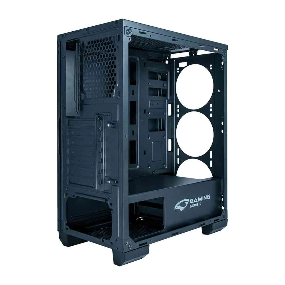 Imagem 3 de 5 do produto Gabinete Gamer, C3tech, Mt-g800bk, Usb 3.0, S/ Fonte, Rgb