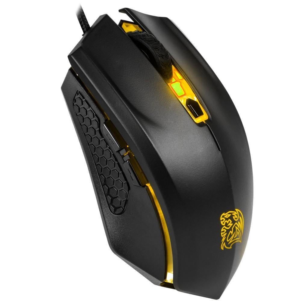 Imagem 2 de 5 do produto Kit Teclado E Mouse Gamer Thermaltake Sports Challenger Prime, RGB - Kb-Cpc-Mbbrpb-01