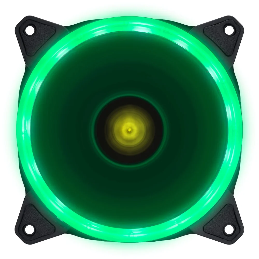 Cooler FAN Vinik VX Gaming V.RING, 120x120mm, LED, Para Gabinete, Verde 4