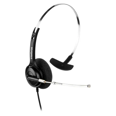 Fone de Ouvido Headset USB - Preto