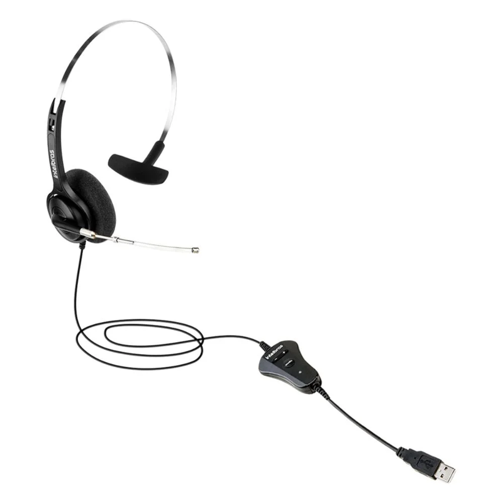 Imagem 4 de 5 do produto Fone de Ouvido Headset USB - Preto