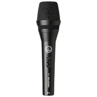 Microfone Dinâmico Akg P3 S, cardioide, Preto