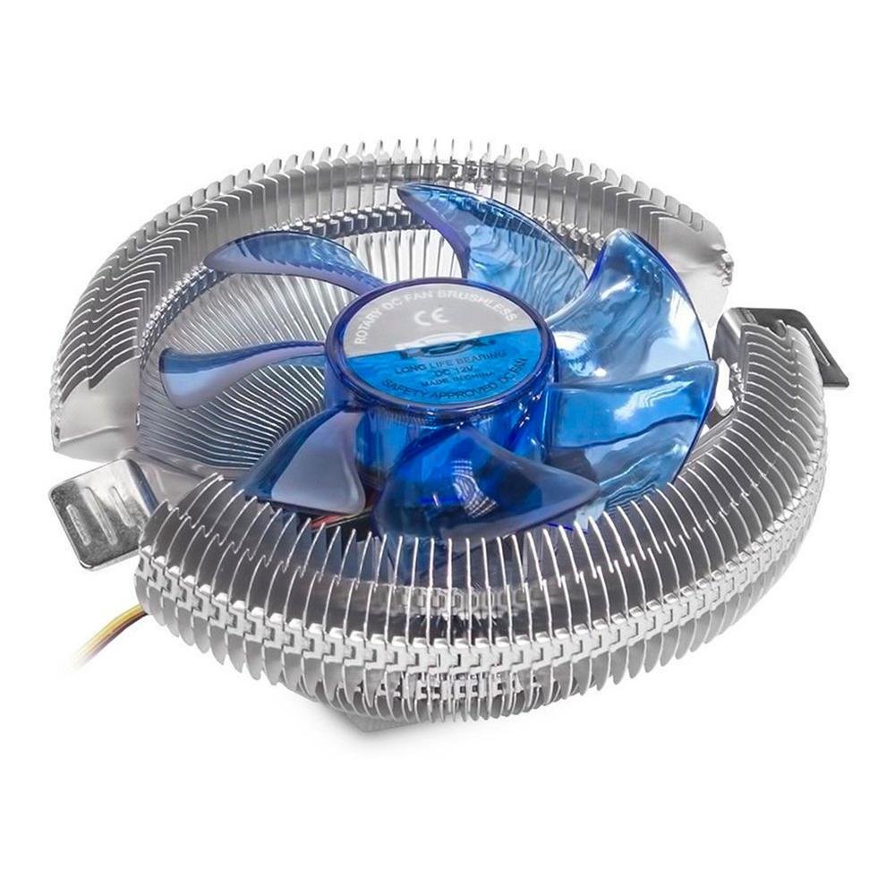 Cooler Processador LED Azul AMDIntel 120mm KaBuM