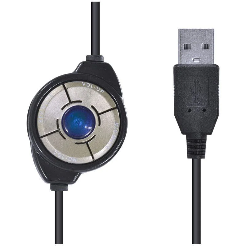 Imagem 2 de 5 do produto Headset Vinik Vk390, Com Fio, USB, Com Microfone, Preto