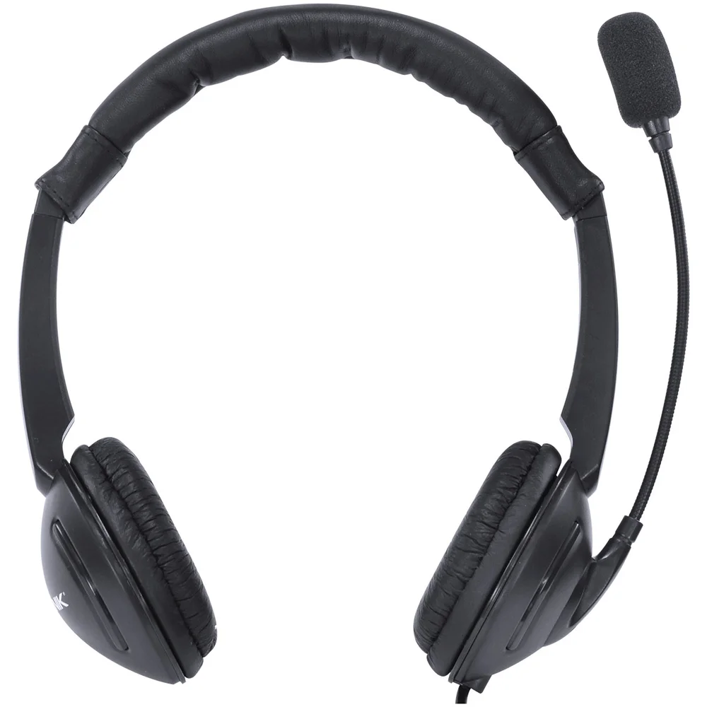Imagem 3 de 5 do produto Headset Vinik Vk390, Com Fio, USB, Com Microfone, Preto