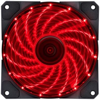 Cooler FAN Vinik VX Gaming V.LUMI, 120x120mm, LED, Vermelho