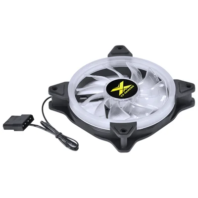 Cooler FAN Vinik VX Gaming V.RING, 120X120mm, LED, Para Gabinete, Branco