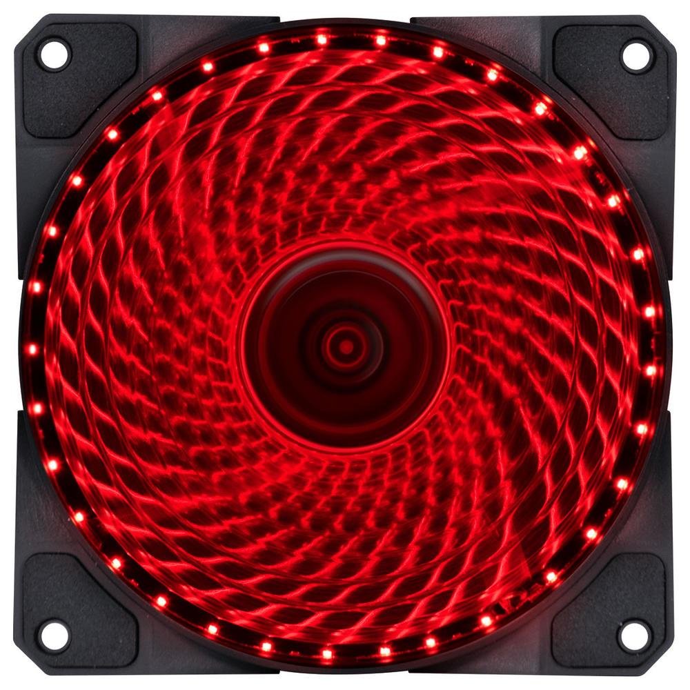 Cooler FAN Vinik VX Gaming V.LUMI, 120x120mm, LED, Vermelho 4