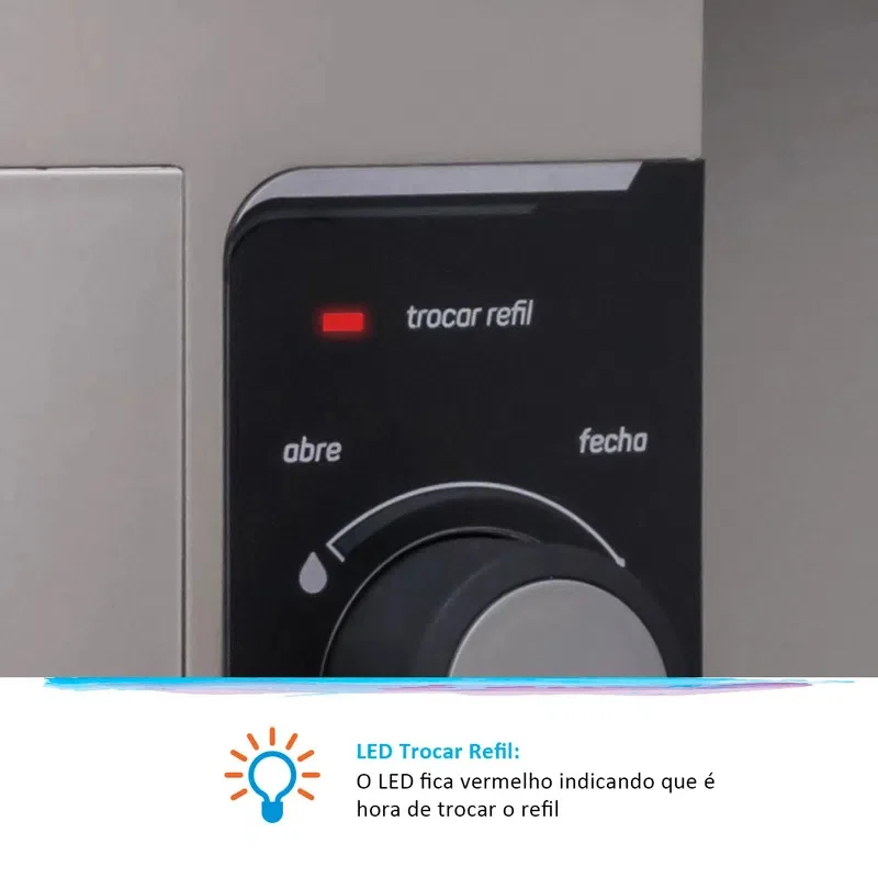 Imagem 4 de 5 do produto Purificador De Água Ibbl, E-due, Placa Prata, Full Range