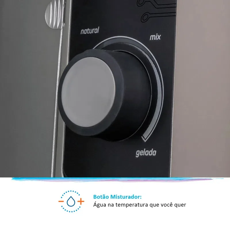 Imagem 5 de 5 do produto Purificador De Água Ibbl, E-due, Placa Prata, Full Range