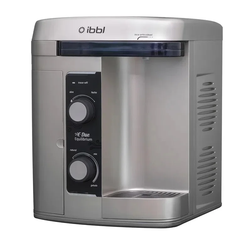 Purificador De Água Ibbl E-due Equilibrium Placa Prata Full Range