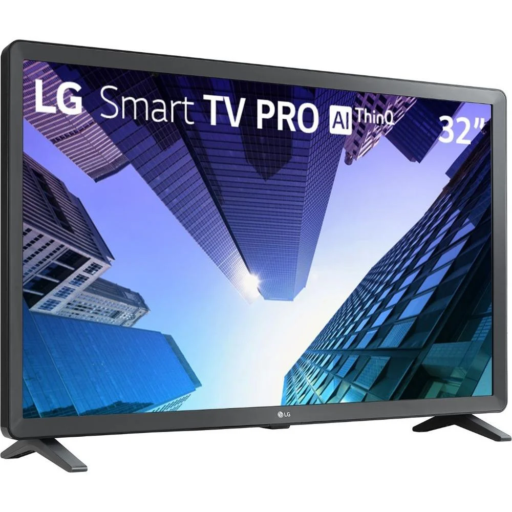 Imagem 4 de 5 do produto Smart TV LED LG 32 Polegadas HD, 3 HDMI, 2 USB, Bluetooth, Wi-Fi, HDR, ThinQ AI - 32LM621CBSB.A