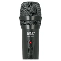 Microfone Sem Fio De Mao, Frequencia Vhf Alcance 50 Metros Vhf695