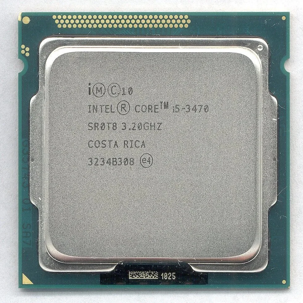 Processador Intel Core I5 3470, 2.9GHZ (3.6ghz Turbo), 4 cores, 4 threads, LGA 1155 Oem. 5