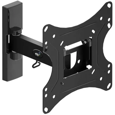 Suporte Articulado para TV e Monitor de 15" a 58", Com Inclinação e Ajuste de Nível, Suporta até 30kg, Preto, FULL20, ELG