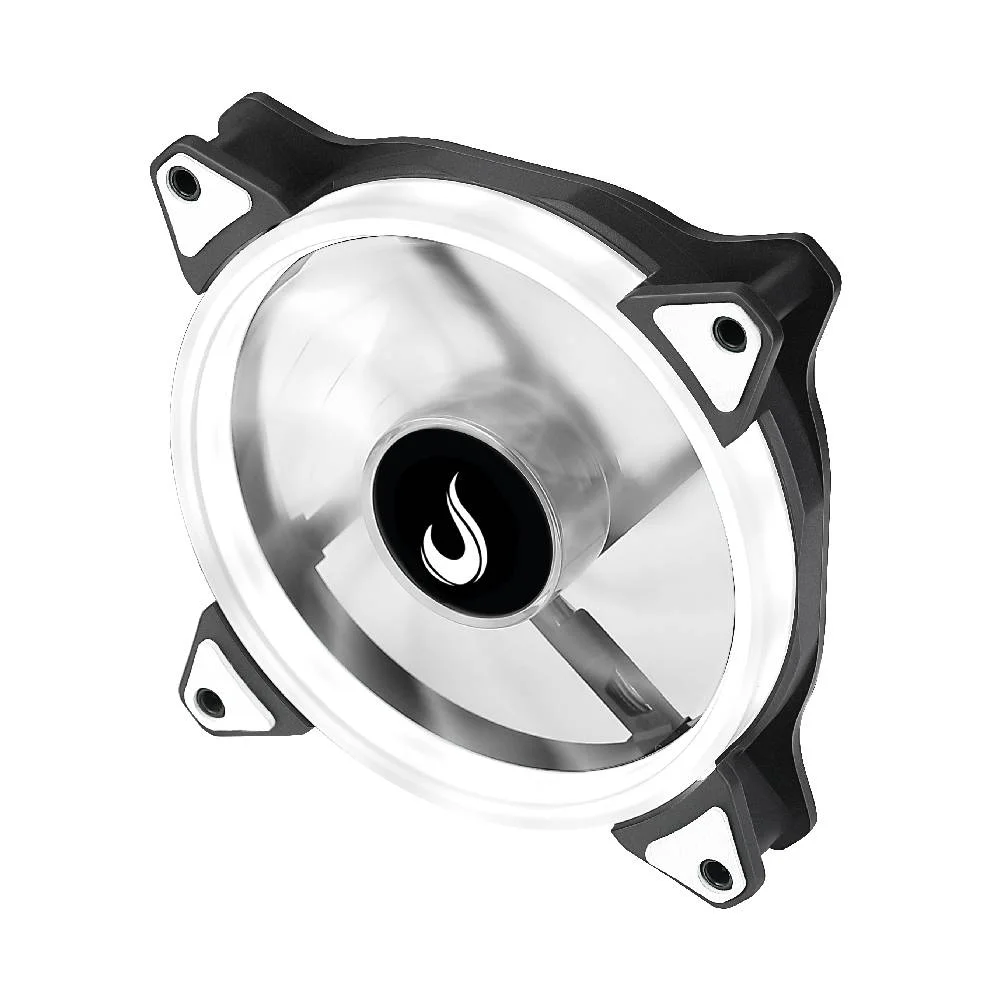 Imagem 3 de 5 do produto Ventoinha Rise Mode Galaxy LED 120mm Branca - RM-FN-01-BW