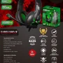 Headset Gamer Arena Com Microfone Preto E Verde Hgar Elg