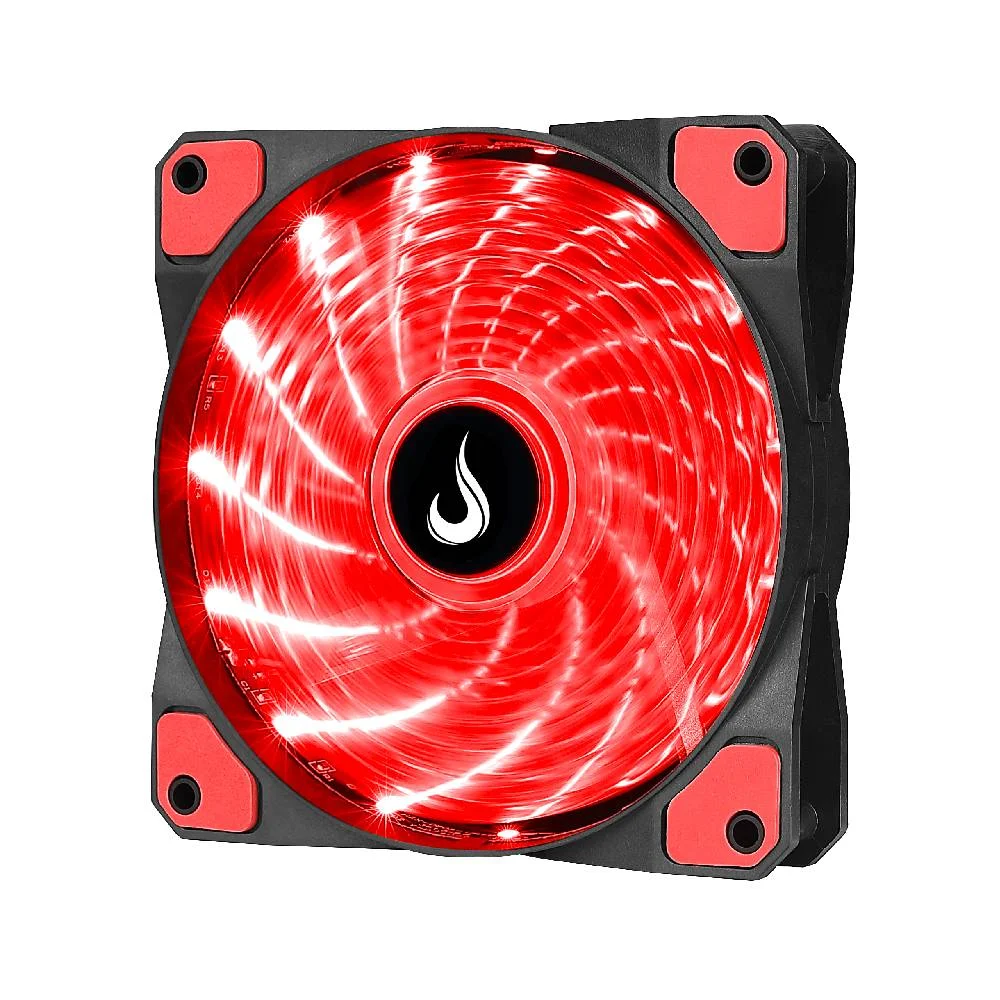 Imagem 2 de 5 do produto Ventoinha Rise Mode Wind W1 120mm LED Vermelho Preto - Rm-wn-01-br