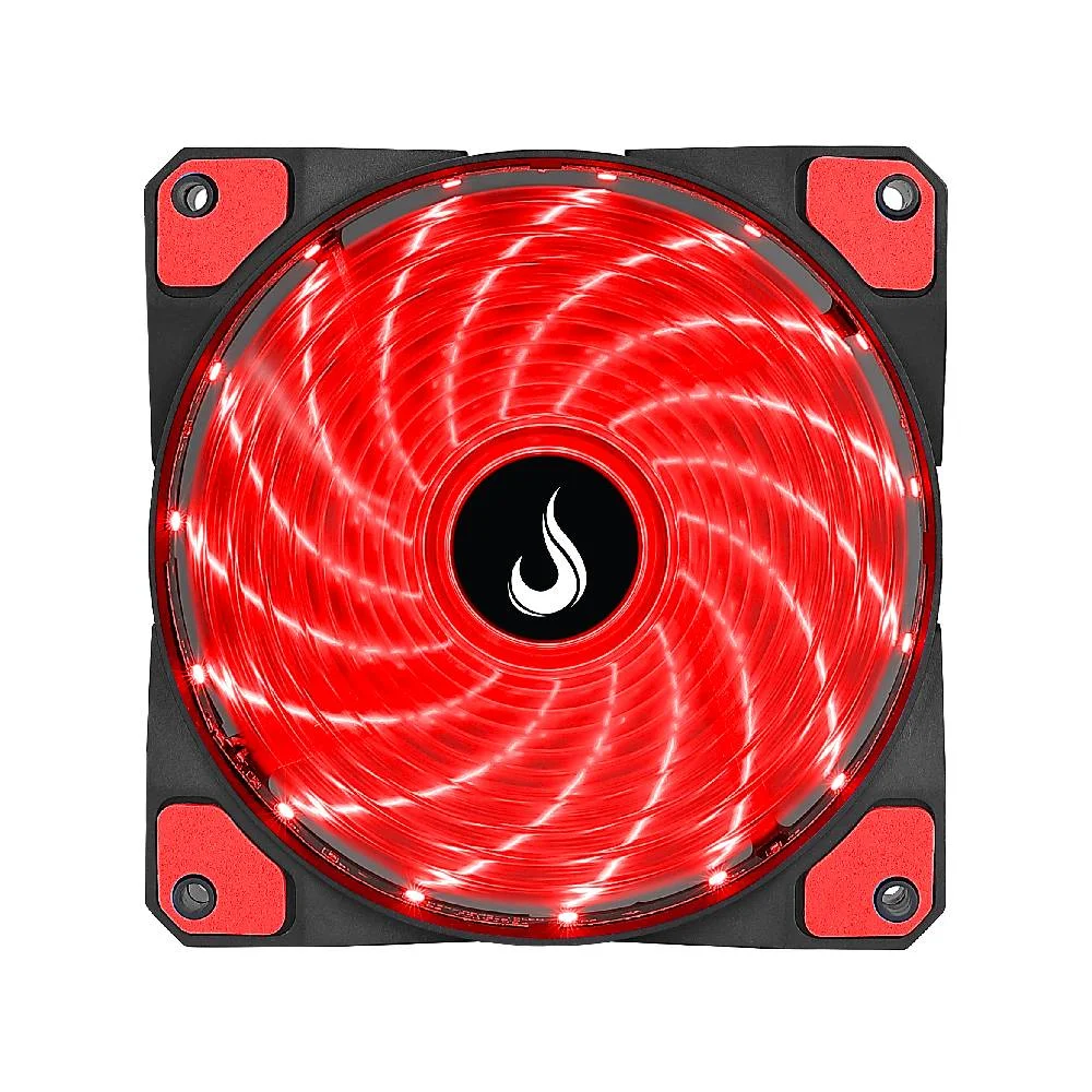 Imagem 3 de 5 do produto Ventoinha Rise Mode Wind W1 120mm LED Vermelho Preto - Rm-wn-01-br