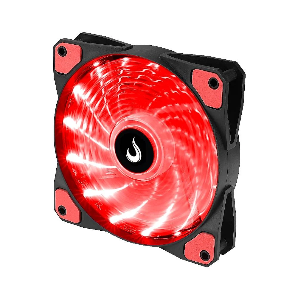 Imagem 4 de 5 do produto Ventoinha Rise Mode Wind W1 120mm LED Vermelho Preto - Rm-wn-01-br