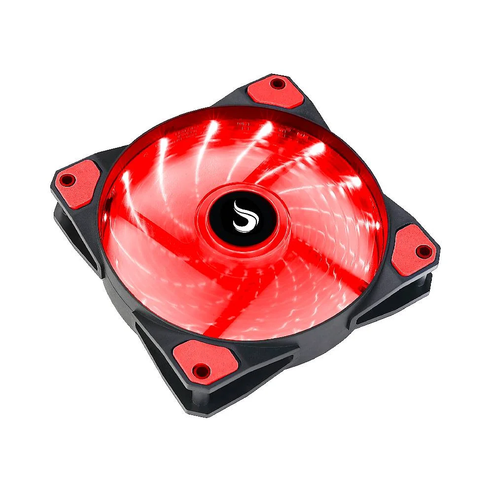 Imagem 5 de 5 do produto Ventoinha Rise Mode Wind W1 120mm LED Vermelho Preto - Rm-wn-01-br