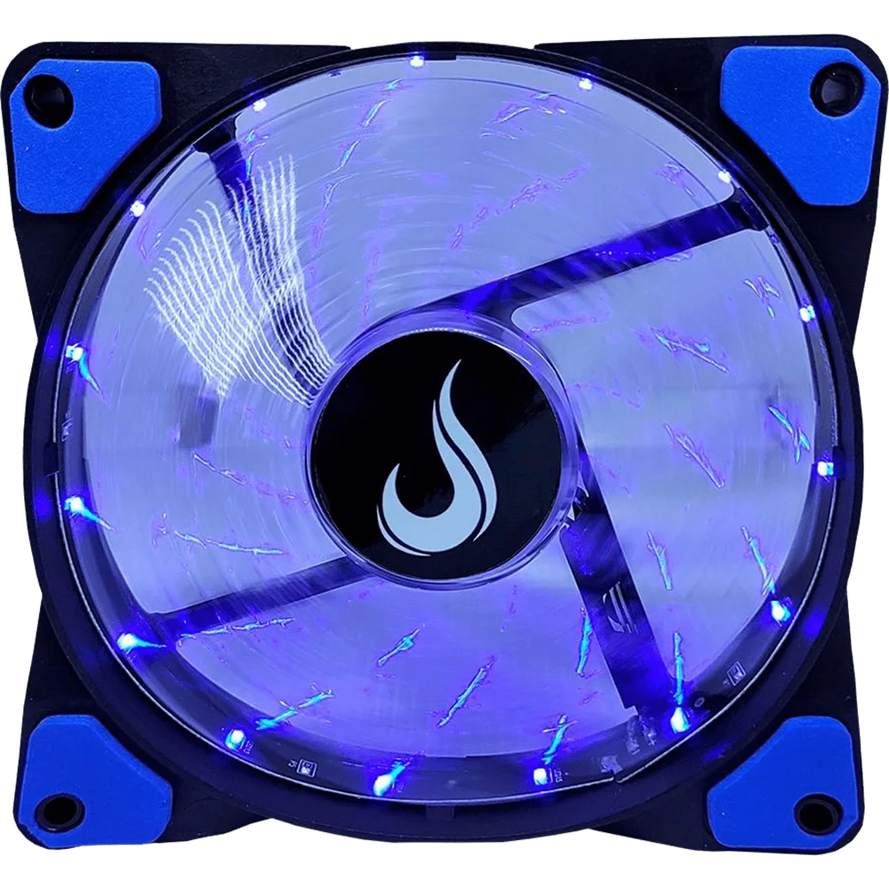 Cooler FAN Rise Mode Wind W1, 120mm, LED, Branco - RM-WN-01-BW. 4