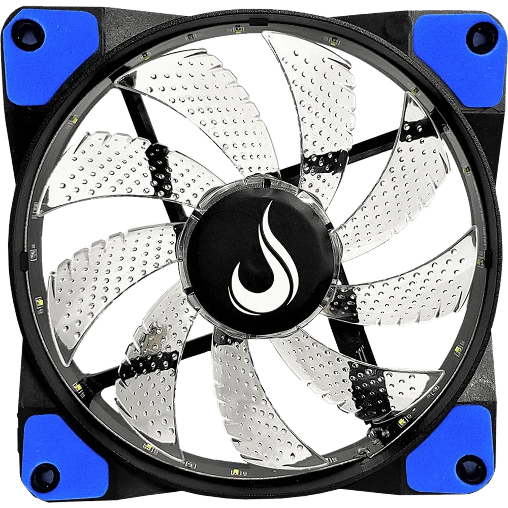Cooler FAN Rise Mode Wind W1, 120mm, LED, Branco - RM-WN-01-BW. 5