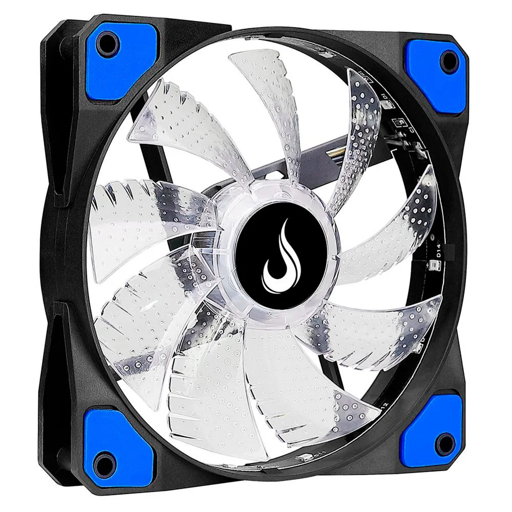 Cooler FAN Rise Mode Wind W1, 120mm, LED, Branco - RM-WN-01-BW. 7