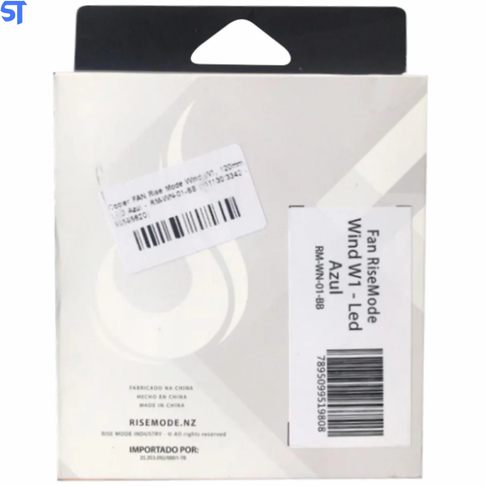 Cooler FAN Rise Mode Wind W1, 120mm, LED, Branco - RM-WN-01-BW. 8