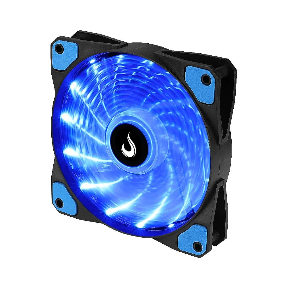 Imagem 3 de 5 do produto Ventoinha Rise Mode Wind W1 120mm LED Azul Preto - RM-WN-01-BB
