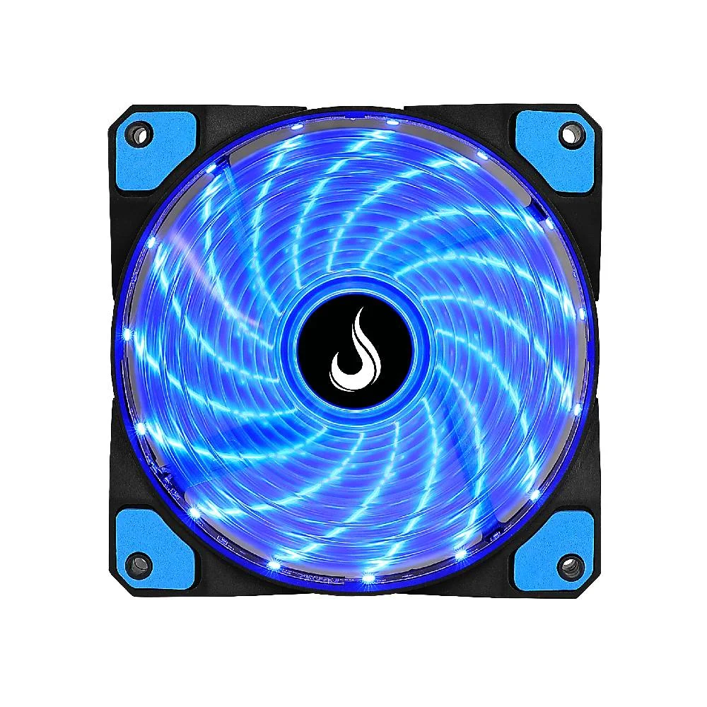 Imagem 5 de 5 do produto Ventoinha Rise Mode Wind W1 120mm LED Azul Preto - RM-WN-01-BB