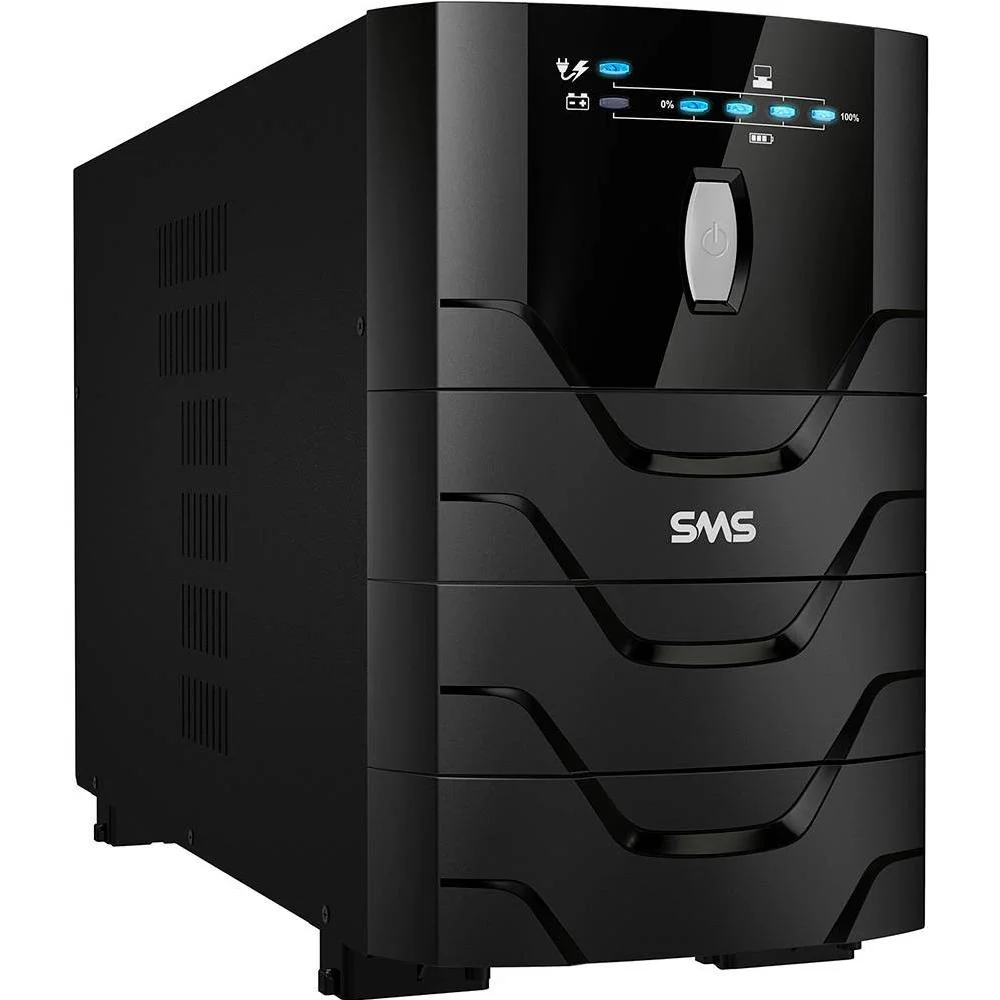 Nobreak Sms Power Vision, 2200VA, 1360W, Entrada Bivolt E Saída 115V - 27745