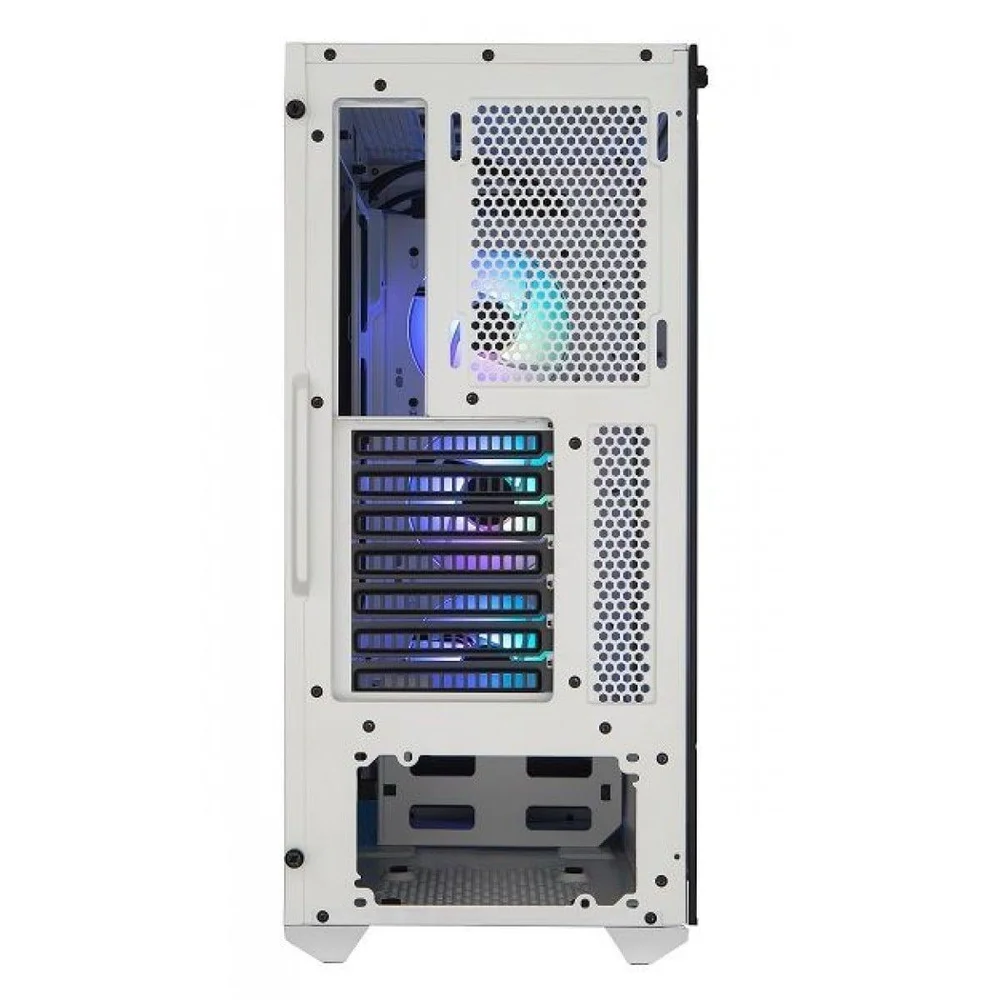 Gabinete Gamer Cooler Master Masterbox Td500 Mesh White, Mid Tower, Vidro Temperado, White, Sem Fonte, Com 3 Fans, Mcb-d500d-wgnn-s01