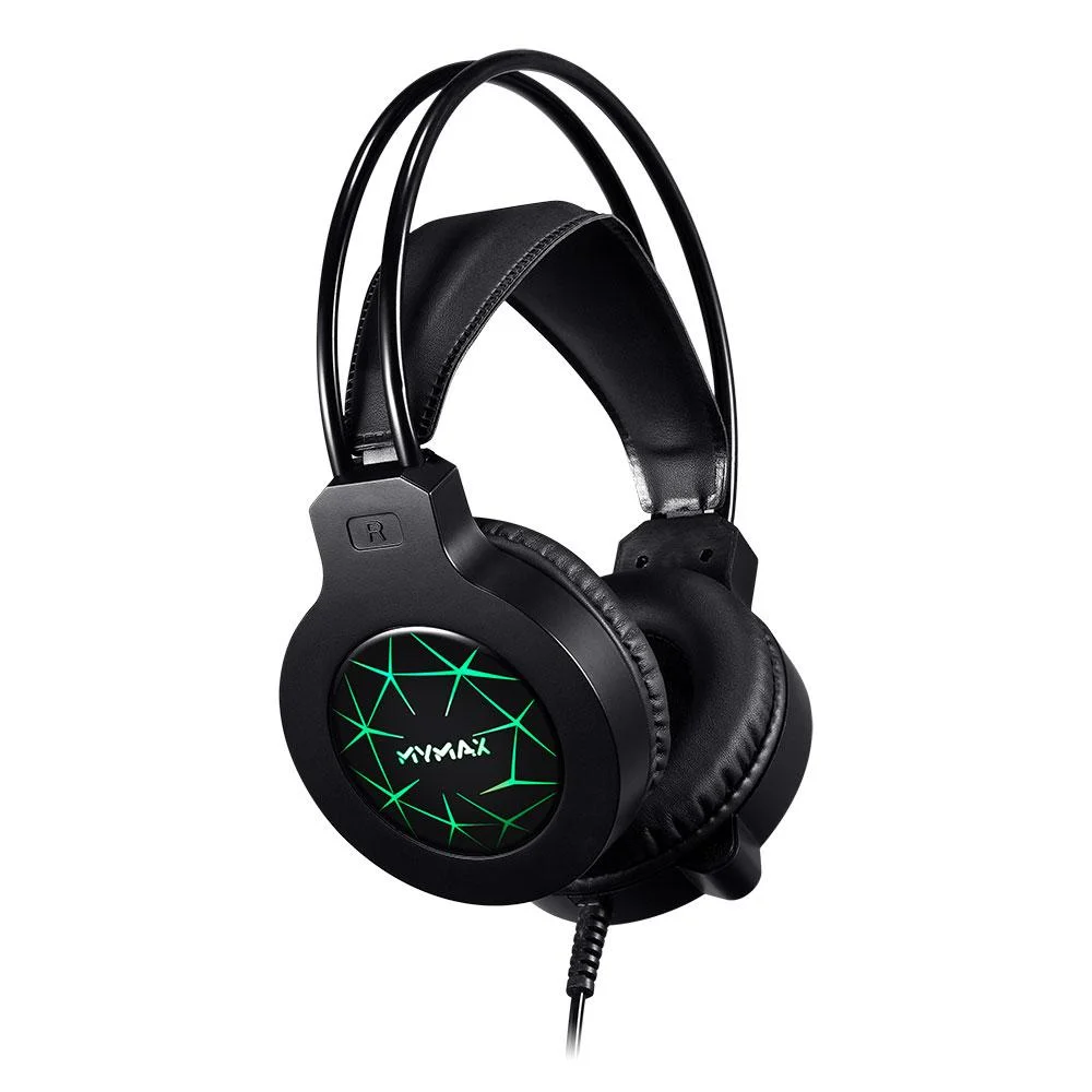 Headset Gamer Apolo Preto - Mymax Headset Gamer Apolo Preto - Mymax