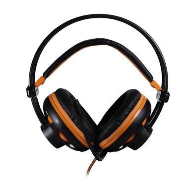 Headset Gamer Oex Argos Hs417 Preto Laranja 7.1 Usb