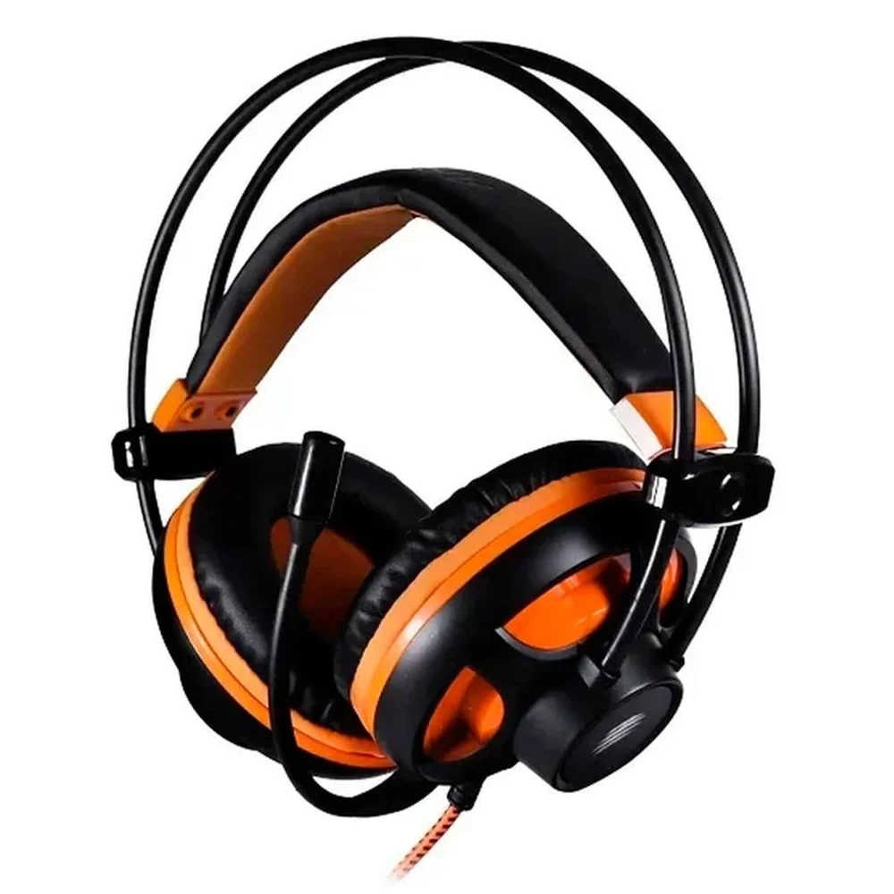 Headset Gamer Oex Argos PretoLaranja 71 USB