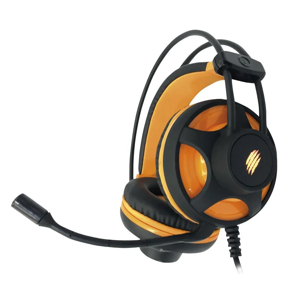 Headset Gamer Oex Argos PretoLaranja 71 USB
