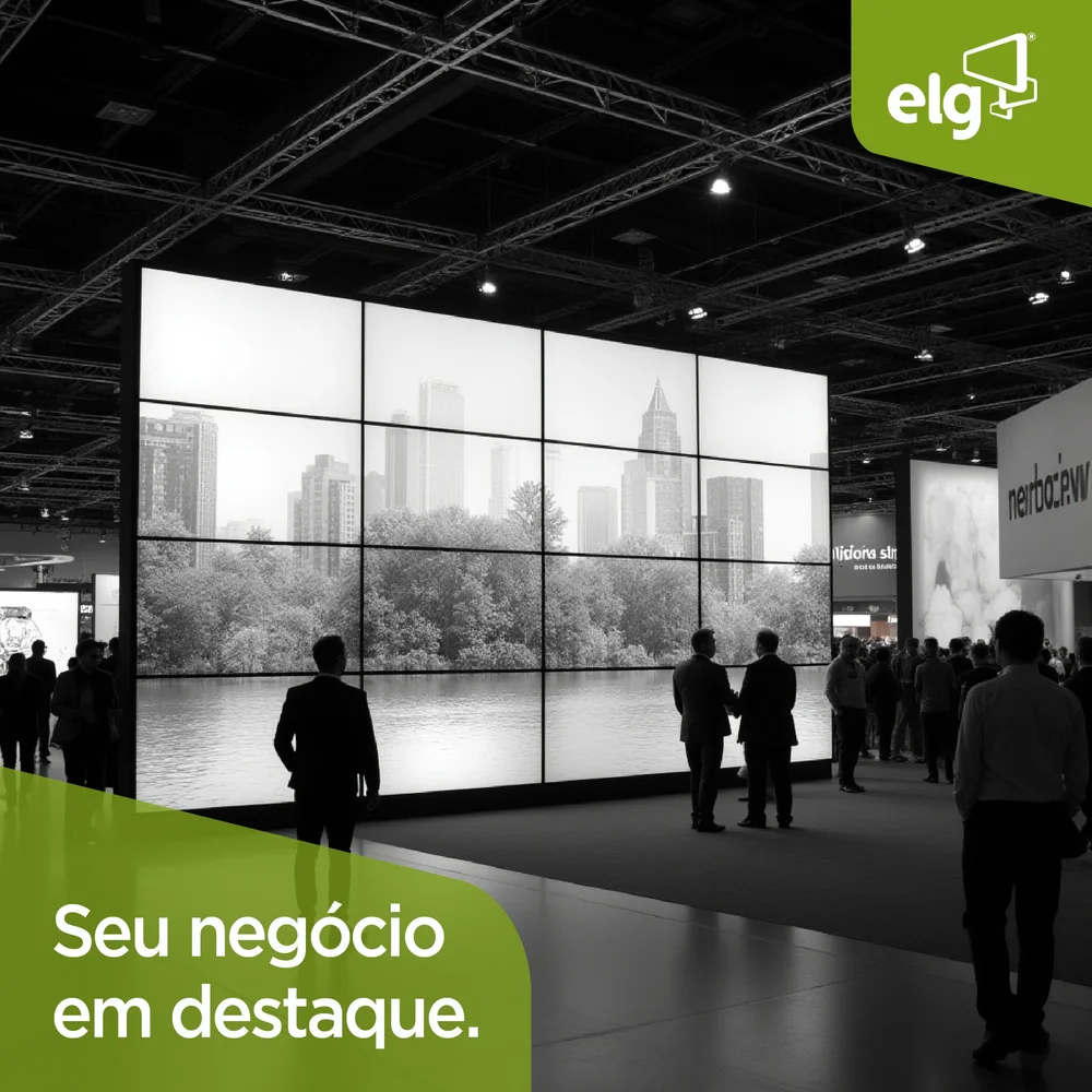 Imagem 2 de 5 do produto Suporte para Videowall de Parede ELG, Tv 37 A 70 C/ Sistema Pop-out - LVW02-46T